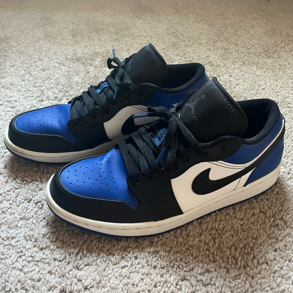 Jordan 1 low— Royal/black